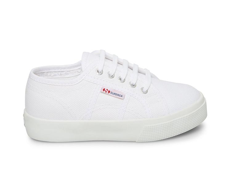 Superga 2730 Cotj White - Kids Superga Shoes